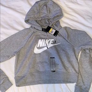 Brand new cropped Nike hoodie
